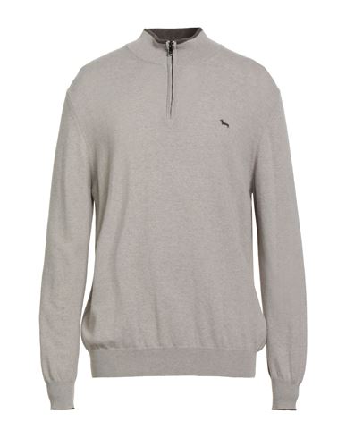 Harmont & Blaine Man Turtleneck Beige Size 3xl Wool, Viscose, Polyamide, Cashmere In Gray