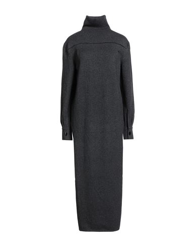Givenchy Woman Turtleneck Charcoal Size S Wool, Viscose, Cashmere In Gray