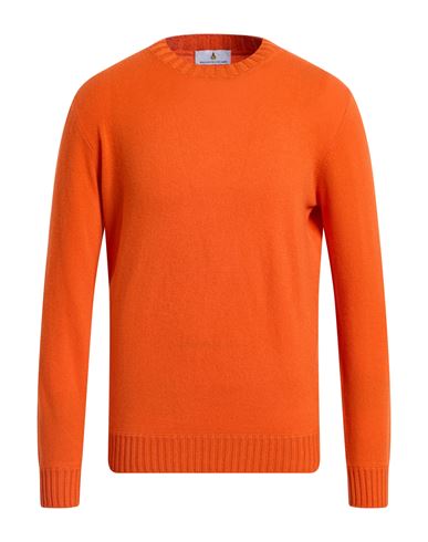 Magazzino Ricambi Man Sweater Orange Size 42 Cashmere In Orange