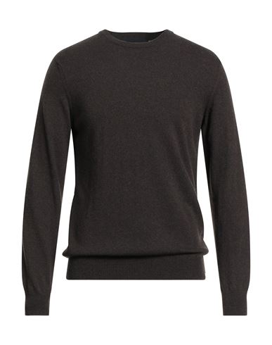 Liu •jo Man Man Sweater Dark Brown Size M Wool, Viscose, Polyamide, Cashmere In Brown