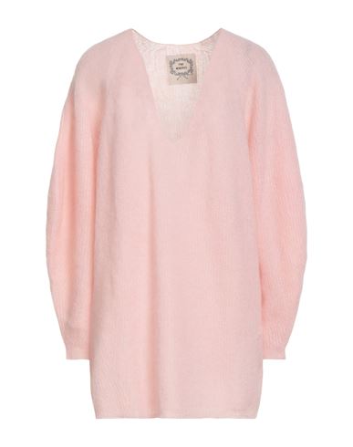 Pink Memories Woman Sweater Light Pink Size 2 Polyamide, Mohair Wool, Wool In Pink