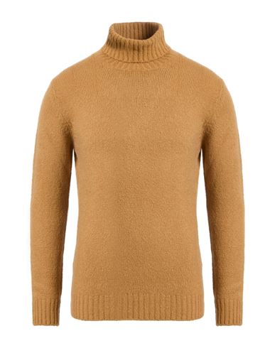 Paul Miranda Man Turtleneck Camel Size Xl Acrylic, Wool, Polyamide, Elastane In Brown