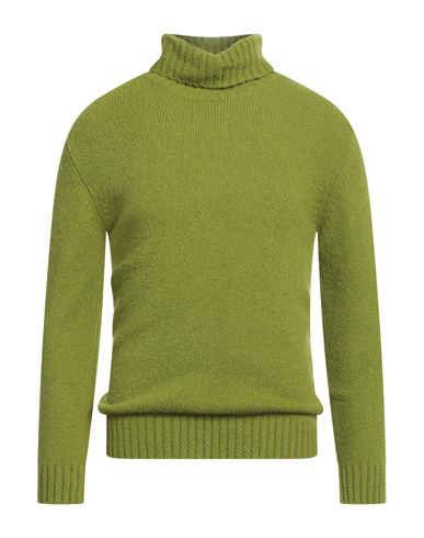 Paul Miranda Man Turtleneck Green Size Xl Acrylic, Wool, Polyamide, Elastane In Green