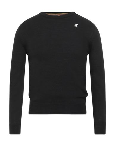 K-way Man Sweater Black Size S Merino Wool