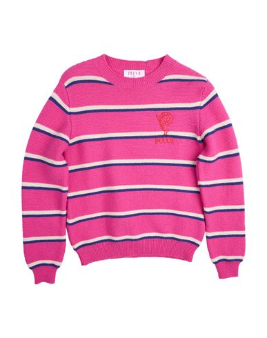 Pucci Toddler Girl Sweater Fuchsia Size 6 Wool, Cashmere In Pink