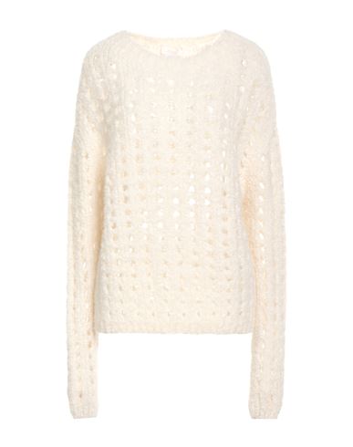 Sufé  Firenze Sufé Firenze Woman Sweater Cream Size M Acrylic, Wool, Polyamide In White