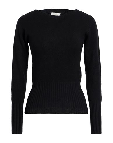 Sufé  Firenze Sufé Firenze Woman Sweater Black Size M Viscose, Polyester, Polyamide In Black