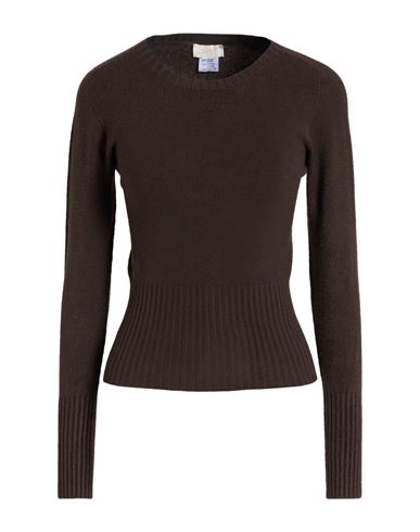 Sufé  Firenze Sufé Firenze Woman Sweater Chocolate Brown Size M Viscose, Polyester, Polyamide In Brown