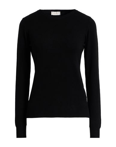 Sufé  Firenze Sufé Firenze Woman Sweater Black Size S Viscose, Polyester, Polyamide In Black