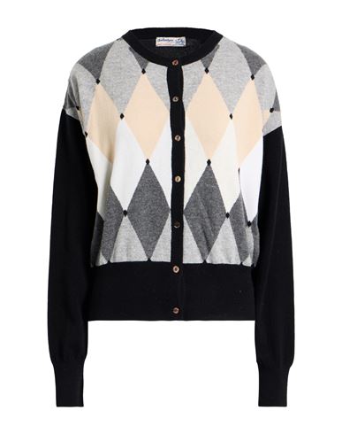 Ballantyne Of Peebles Woman Cardigan Black Size 12 Cashmere In Black