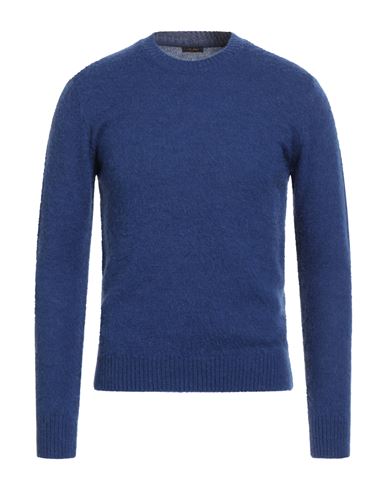 Ne Pas Man Sweater Blue Size S Acrylic, Wool, Alpaca Wool In Blue