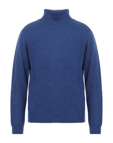 Ne Pas Man Turtleneck Bright Blue Size L Acrylic, Merino Wool, Alpaca Wool In Blue