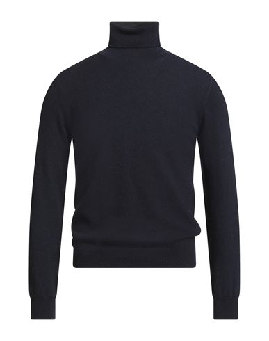Filippo De Laurentiis Man Turtleneck Midnight Blue Size 36 Cashmere In Blue