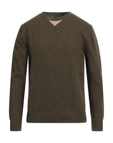 Pullover Hombre Verde militar 3XL Hombre
