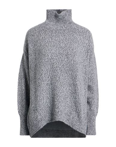 Rollkragenpullover Damen Grau S Damen