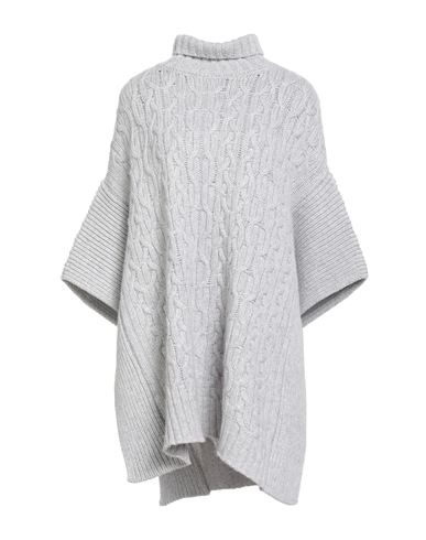 Eleventy Woman Turtleneck Light Grey Size S Cashmere In Gray