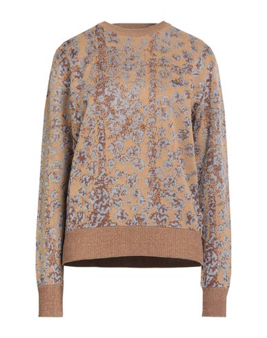 Vivienne Westwood Woman Sweater Camel Size M Cotton, Polyester, Viscose In Multi