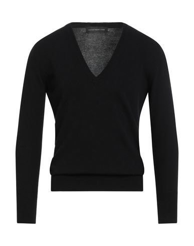 Department Five Department 5 Man Sweater Black Size Xs Wool In Black