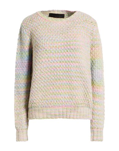 The Elder Statesman Woman Sweater Light Green Size M Cashmere In Gray