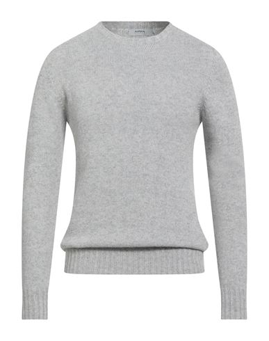 Alpha Studio Man Sweater Grey Size 44 Recycled Wool, Ecovero Viscose, Recycled Polyamide, Recycled C In Gray