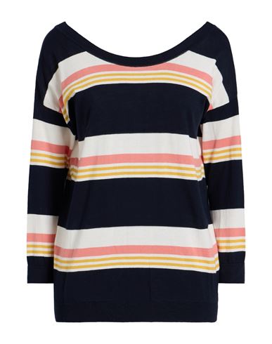 Maison Kitsuné Woman Sweater Navy Size L Wool In Black