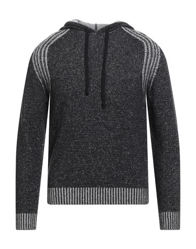 Jeordie's Man Sweater Black Size S Merino Wool In Black
