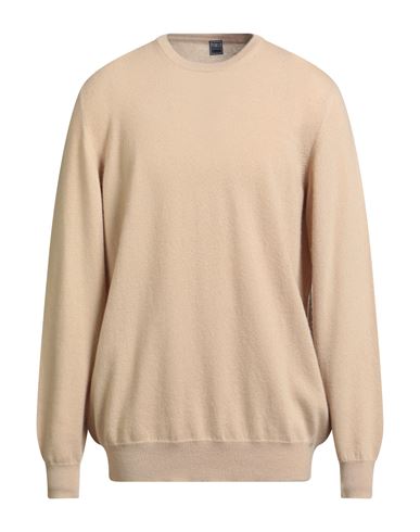 Fedeli Man Sweater Beige Size 44 Cashmere In Neutral
