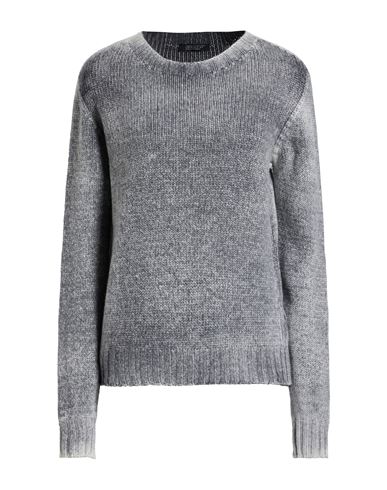 Aragona Woman Sweater Grey Size 8 Cashmere In Gray