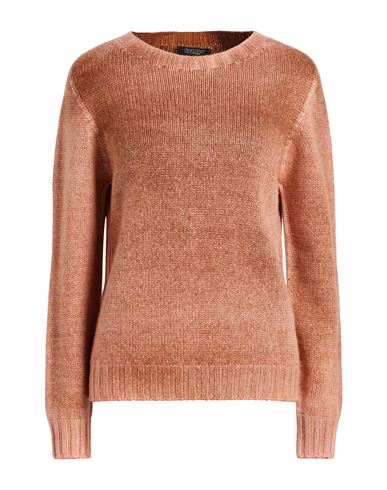 Aragona Woman Sweater Sand Size 8 Cashmere In Multi