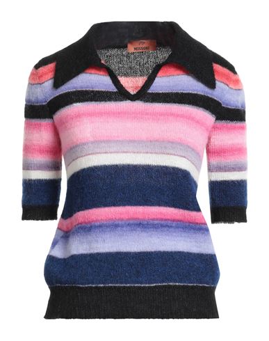 Missoni Woman Sweater Pink Size 6 Polyamide, Mohair Wool, Alpaca Wool, Viscose In Multi