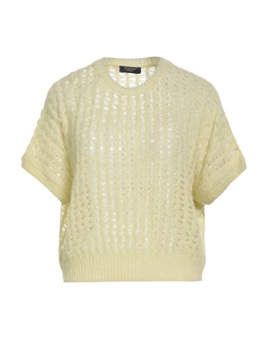 Peserico Cotton Cordonnet Jumper With Sequins In Green