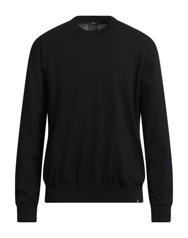 Paul & Shark Man Sweater Black Size Xxl Cotton In Black