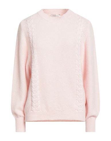 Panicale Woman Sweater Light Pink Size 10 Wool, Silk, Cashmere In Pink