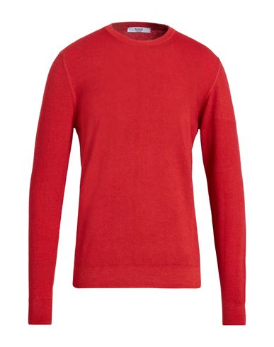 Masq Man Sweater Tomato Red Size 40 Merino Wool, Cashmere In Red