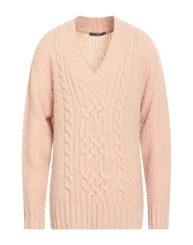 I'm Brian Man Sweater Sand Size Xl Acrylic, Wool, Alpaca Wool, Polyamide In Pink