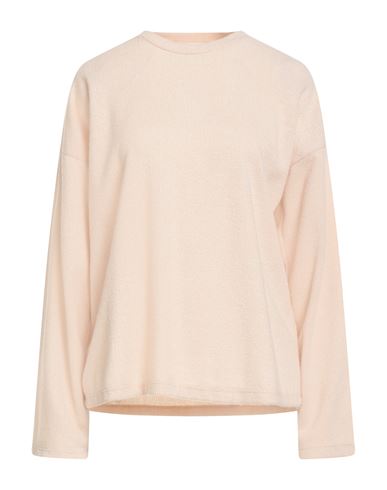 Haveone Woman Sweater Beige Size Onesize Polyester, Viscose, Elastane In Pink