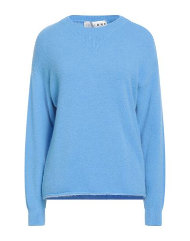 Haveone Woman Sweater Azure Size Onesize Polyamide, Acrylic, Alpaca Wool, Elastane In Blue