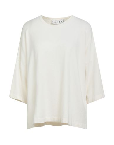 Haveone Woman Sweater Ivory Size Onesize Viscose, Polyester, Polyamide In White