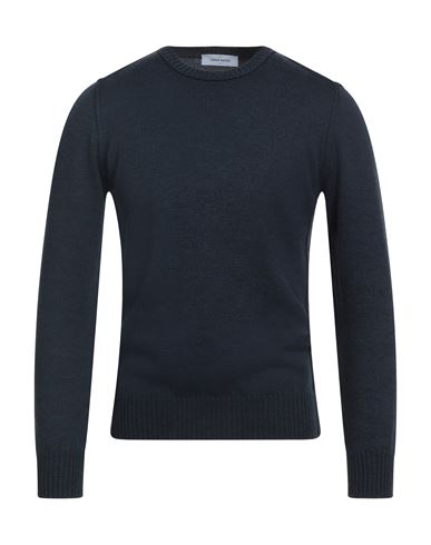 Gran Sasso Man Sweater Midnight Blue Size 38 Virgin Wool In Multi
