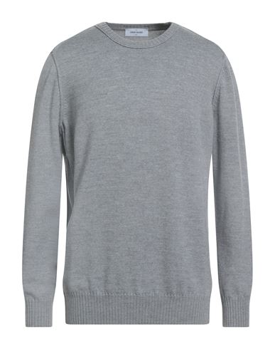 Gran Sasso Man Sweater Light Grey Size 48 Virgin Wool In Gray