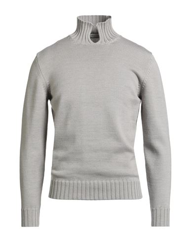 Filippo De Laurentiis Man Sweater Grey Size 42 Merino Wool In Gray