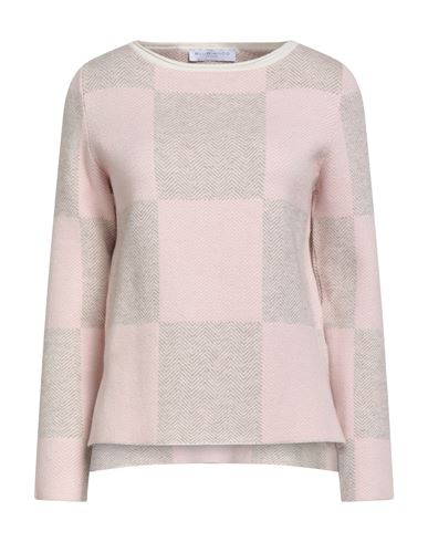 Blu Bianco Woman Sweater Light Pink Size M Viscose, Polyester, Polyamide In Pink