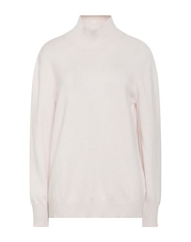Gran Sasso Woman Turtleneck Cream Size 12 Cashmere In White