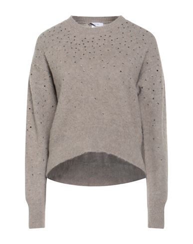Avant Toi Woman Sweater Taupe Size Xl Cashmere In Gray