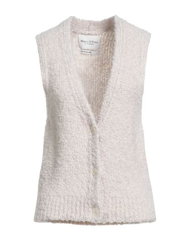 Marc O' Polo Woman Cardigan Cream Size Xl Virgin Wool, Polyester In White