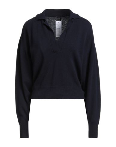 Pinko Woman Sweater Navy Size M Wool, Cashmere In Blue