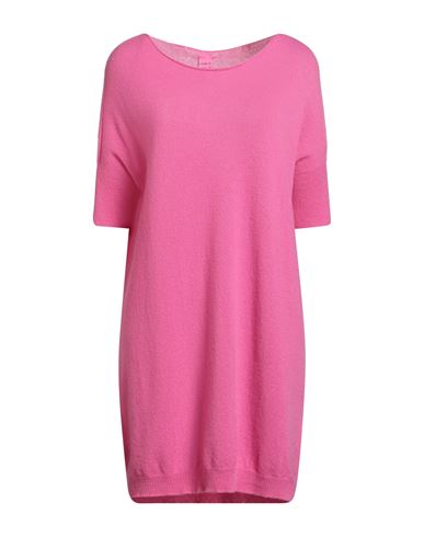 Motel Woman Sweater Fuchsia Size Onesize Cashmere In Pink