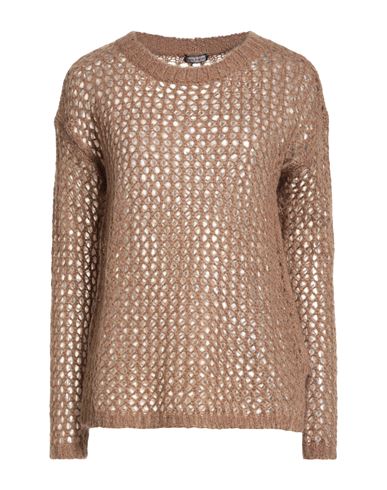 Maliparmi Malìparmi Woman Sweater Camel Size L/xl Acrylic, Polyamide, Mohair Wool In Brown