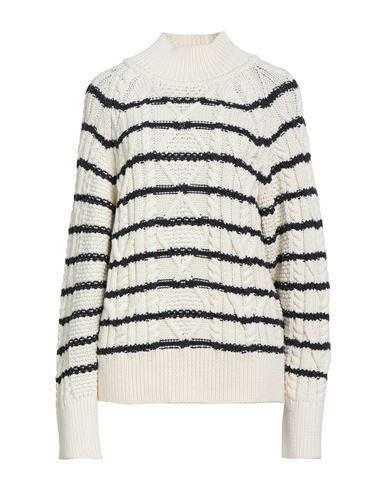 Hugo Boss Boss Wool Blend Turtleneck Sweater In Neutral