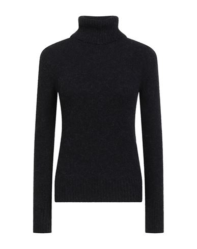 Jucca Woman Turtleneck Black Size S Alpaca Wool, Wool, Polyamide, Elastane In Black